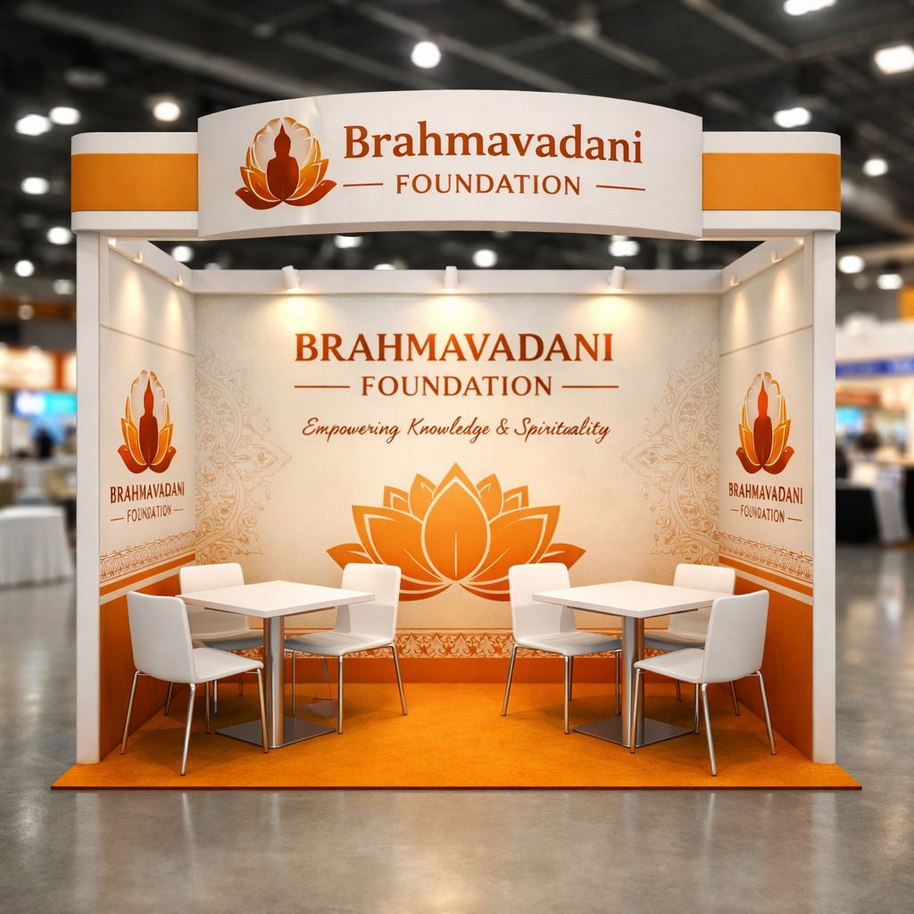Brahmavadini Foundation Exhibition Stall - Premium Booth